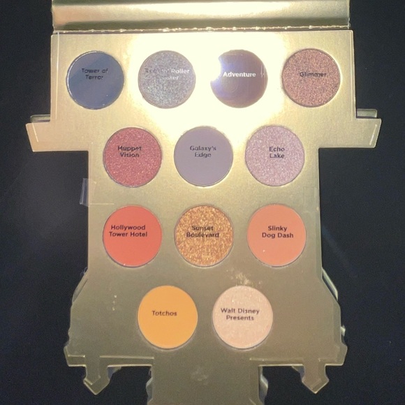 Ulta Beauty Disney Hollywood Studios eyeshadow and lipgloss - Picture 5 of 5